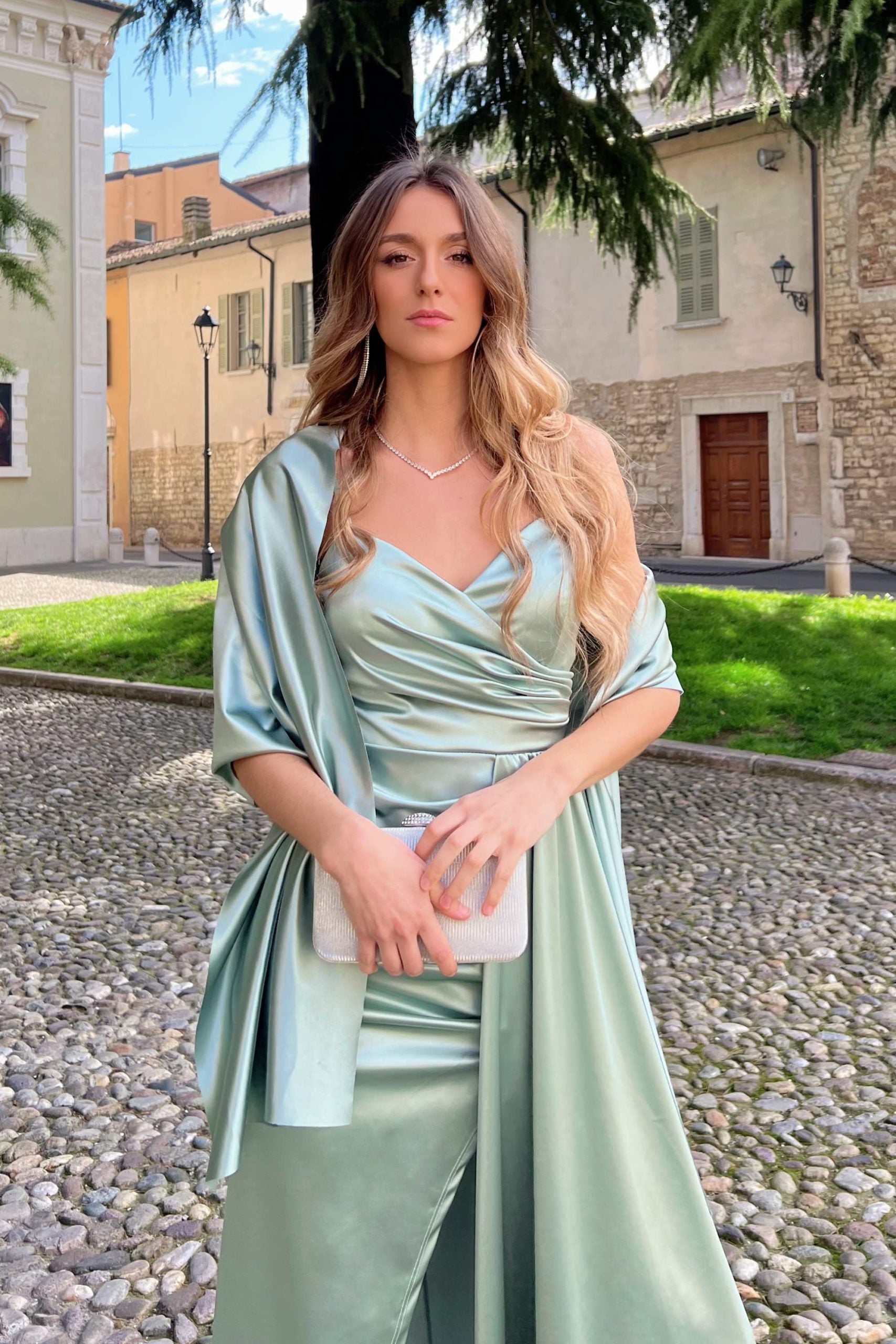 Abbinare Stola Su Vestito Verde STOLA LIVIA