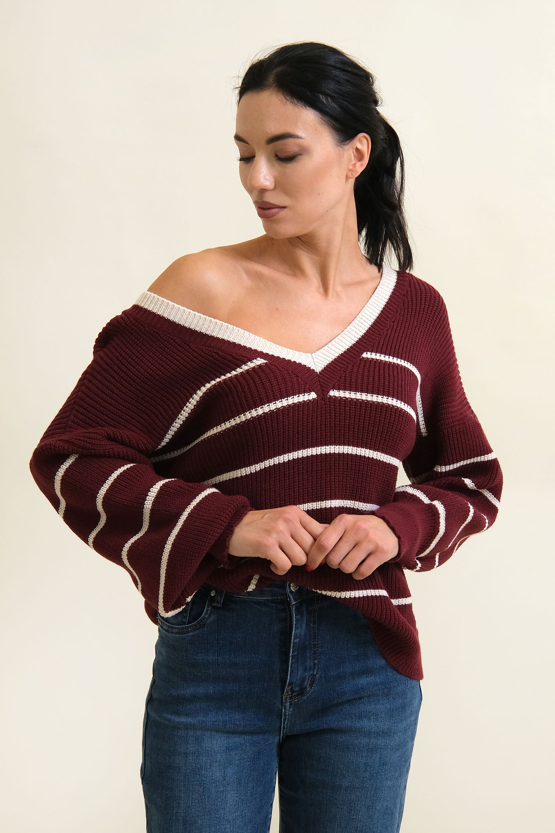 MAGLIONE STRIPED SEASON