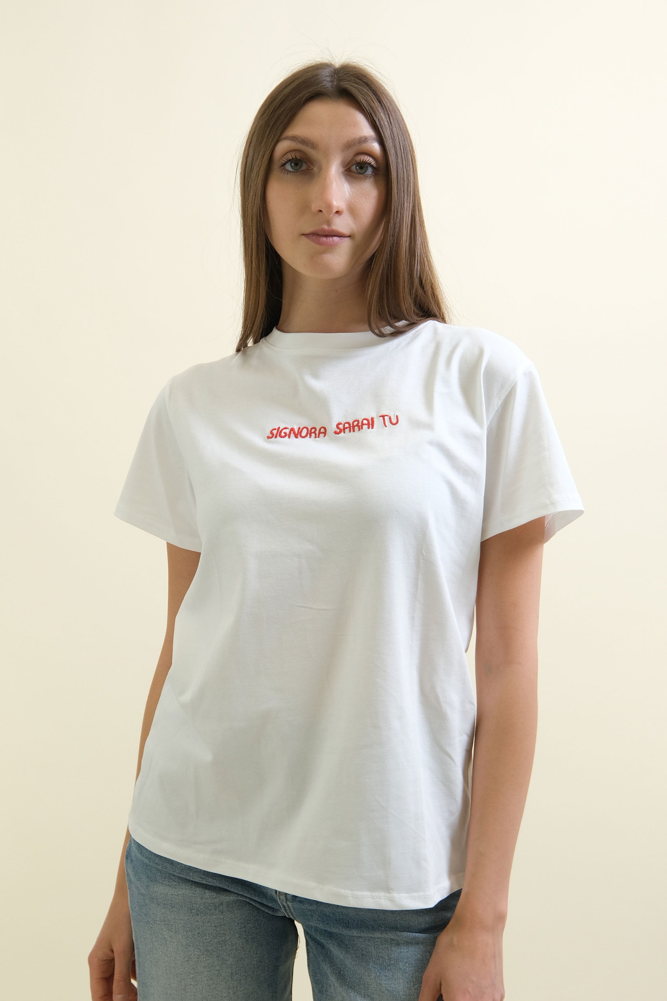 T-SHIRT “SIGNORA SARAI TU”