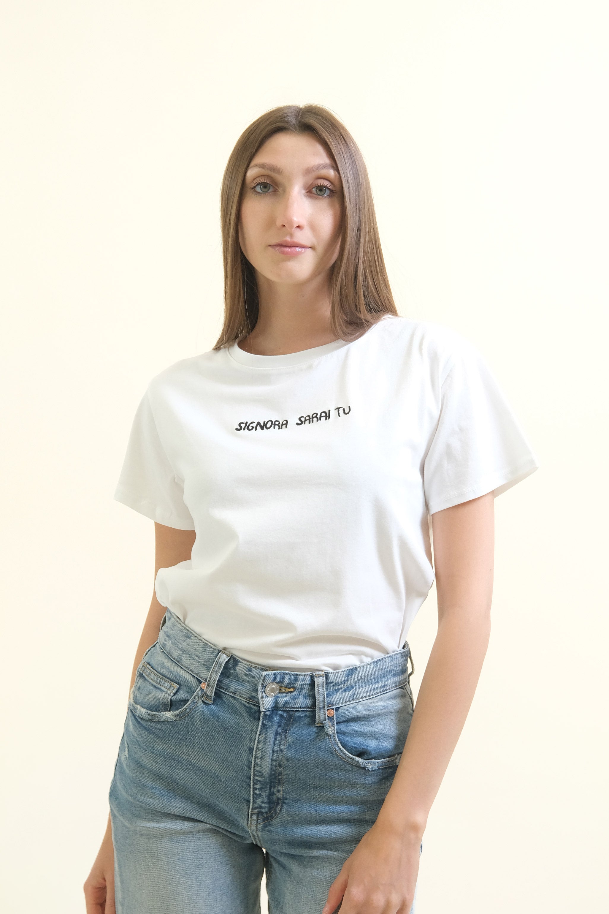 T-SHIRT “SIGNORA SARAI TU”