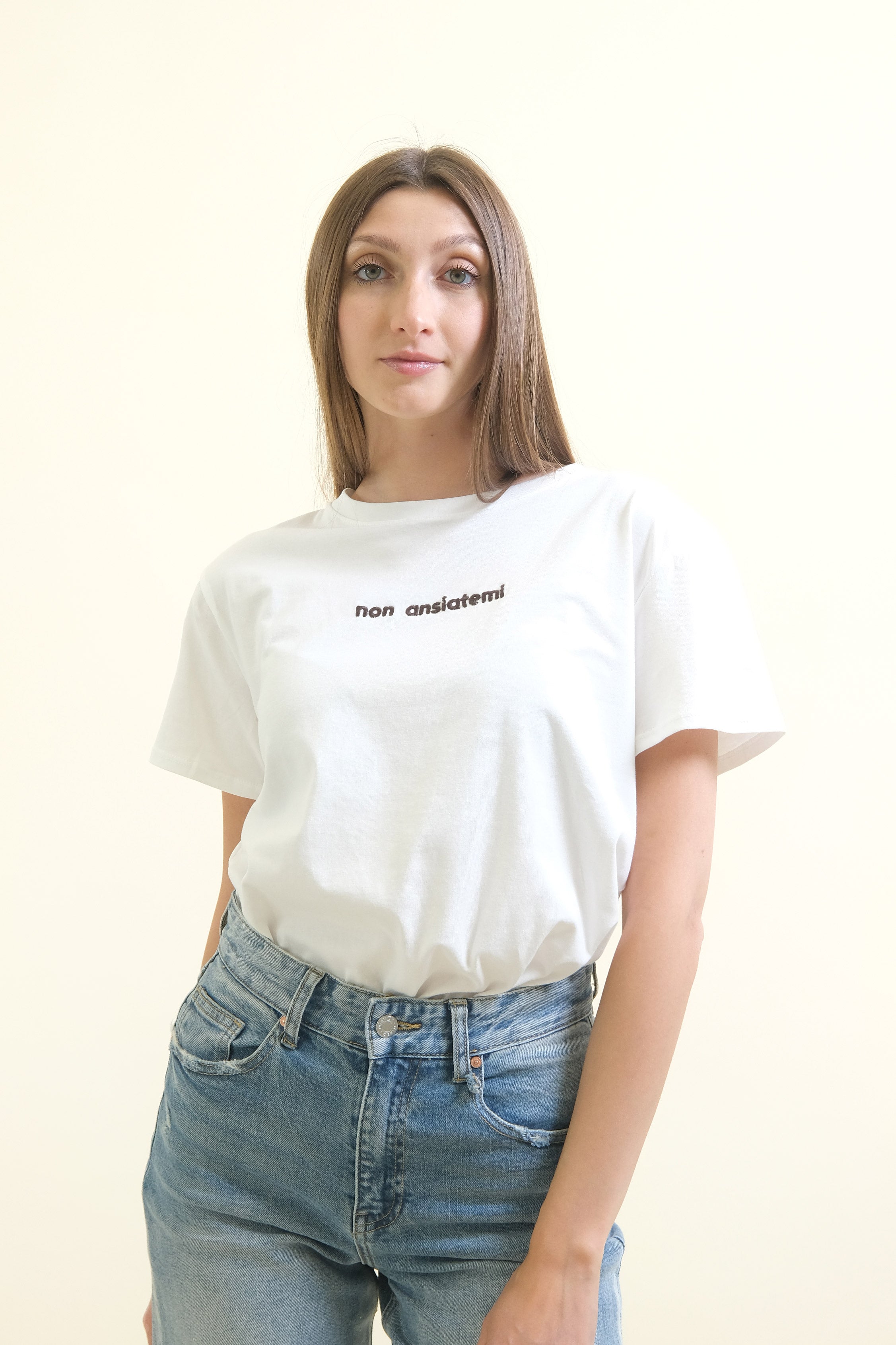 T-SHIRT "NON ANSIATEMI"