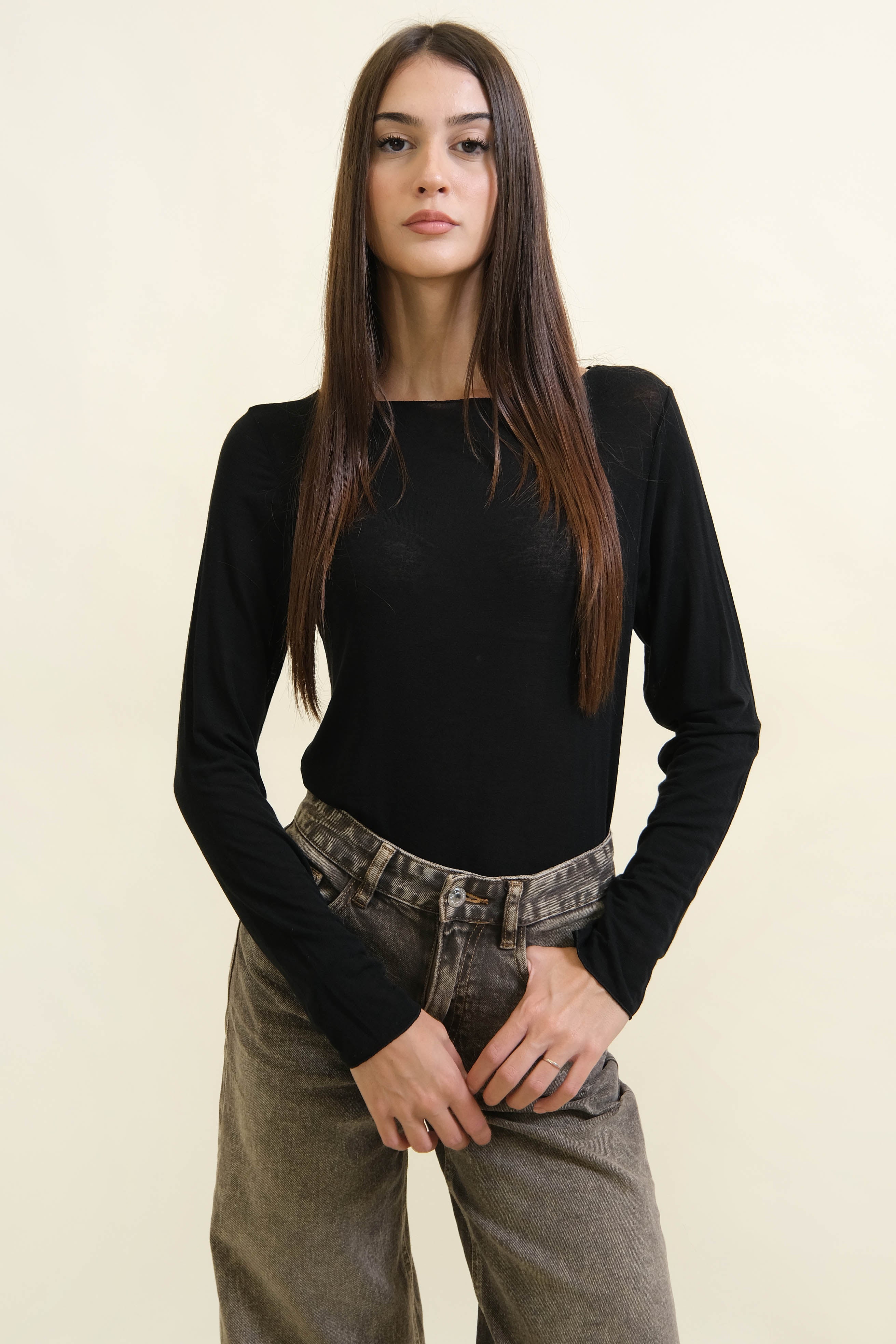 MAGLIETTA MISTO CASHMERE