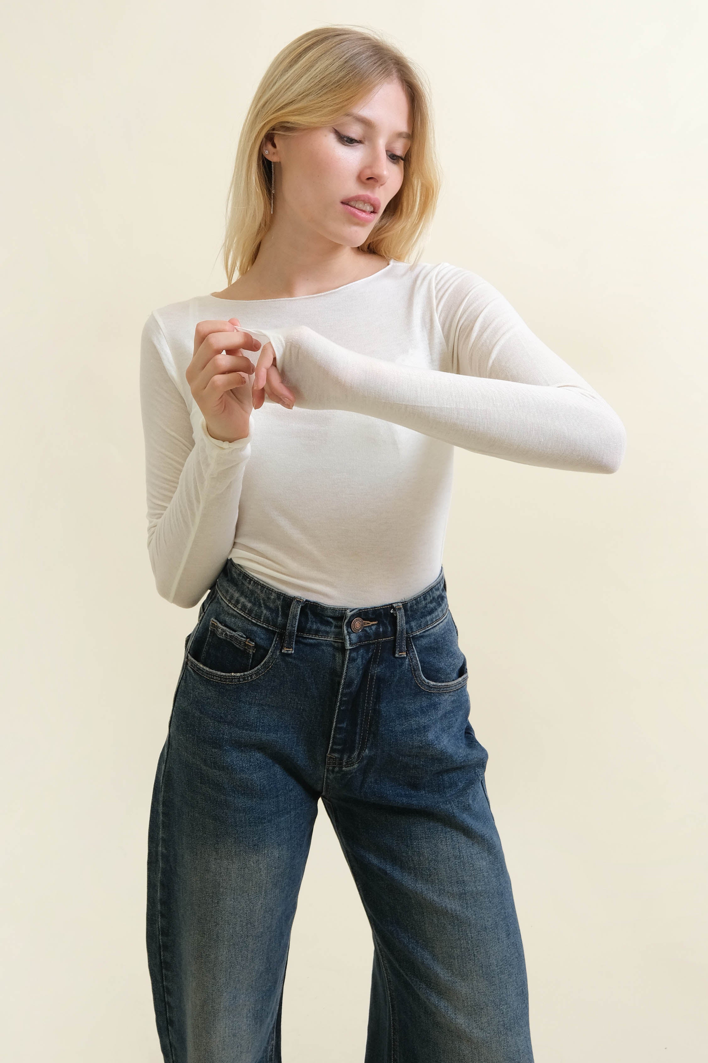 MAGLIETTA MISTO CASHMERE