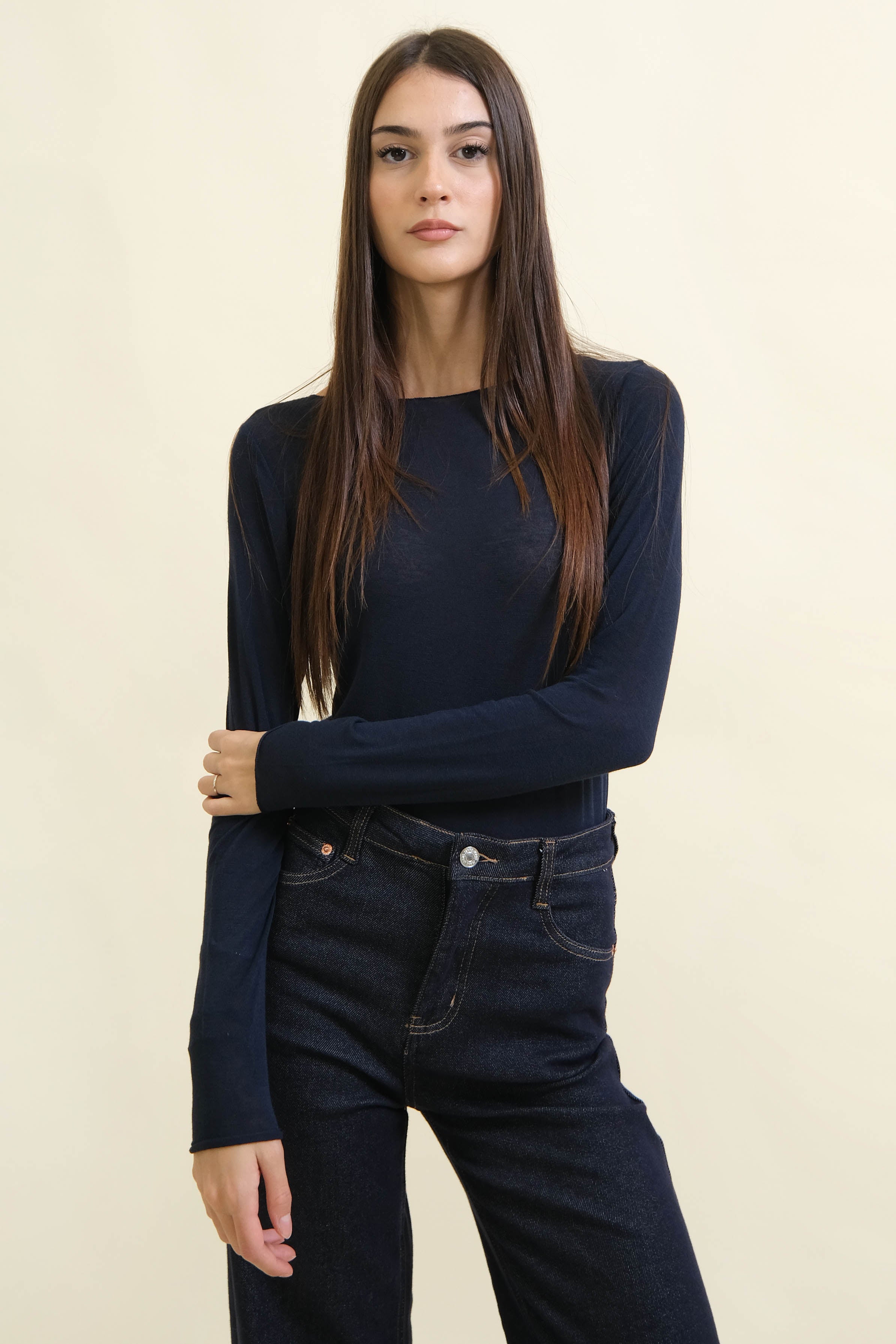 MAGLIETTA MISTO CASHMERE