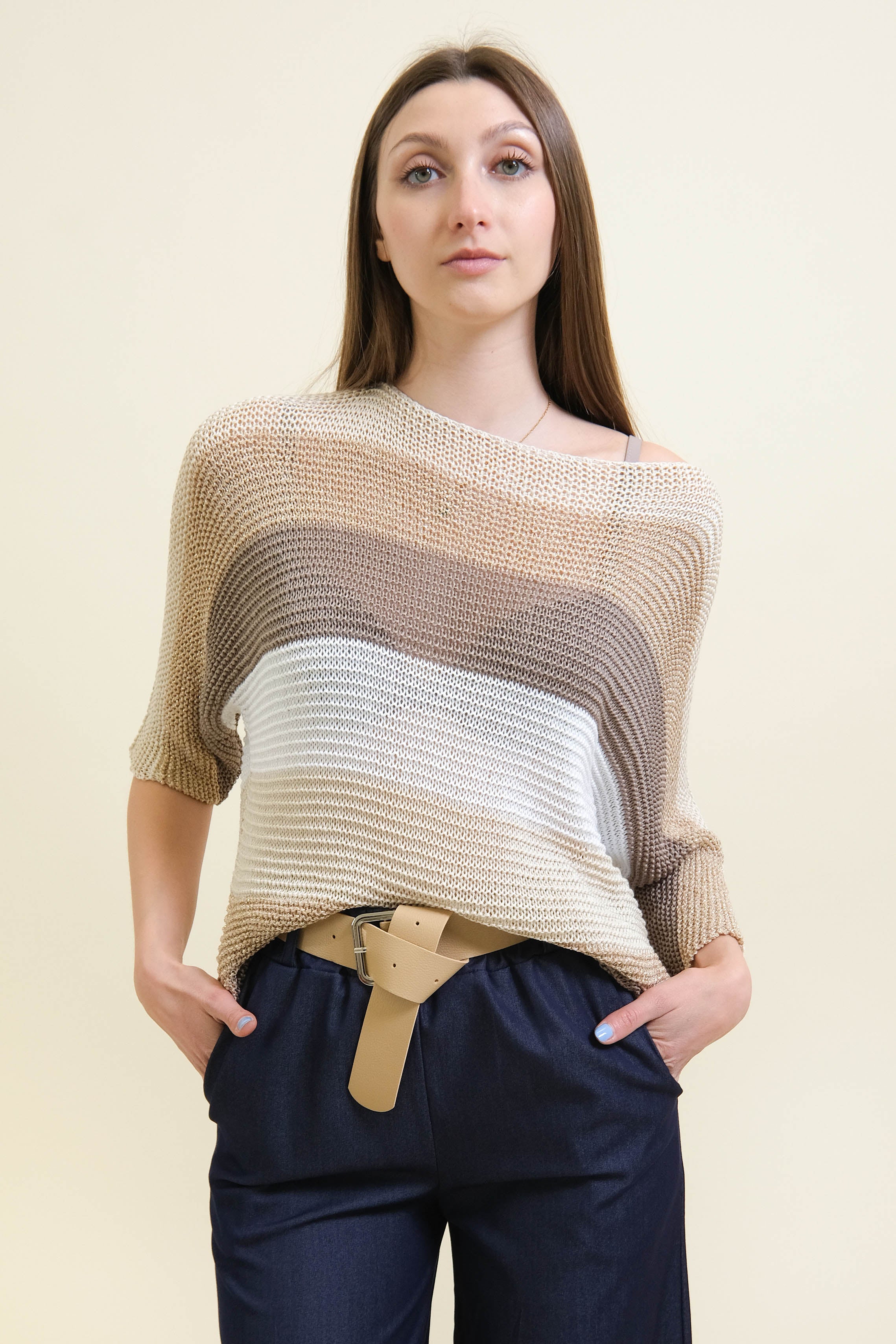 MAGLIONE LUX STRIPES