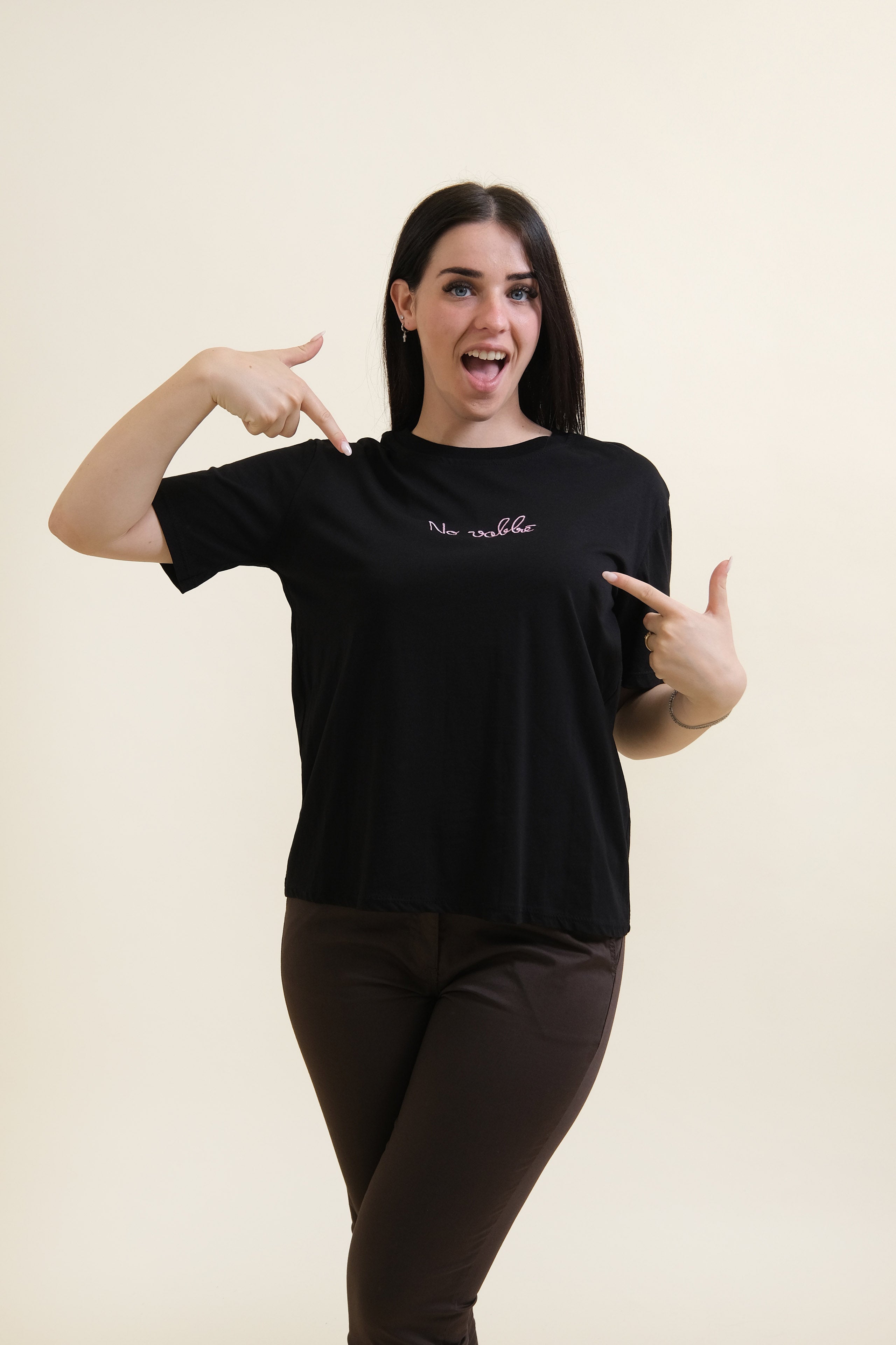 T-SHIRT "NO VABBE"