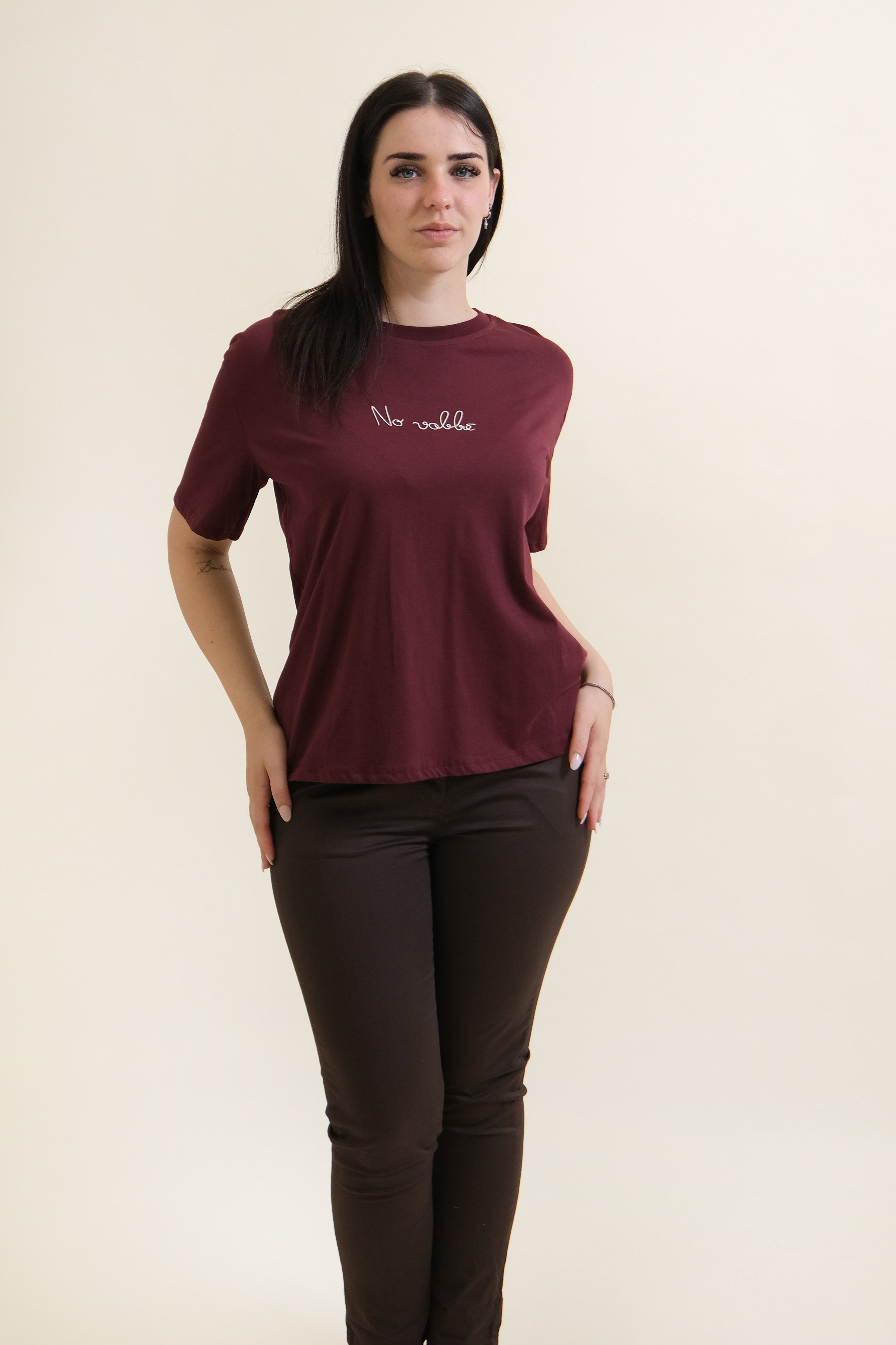 T-SHIRT "NO VABBE"