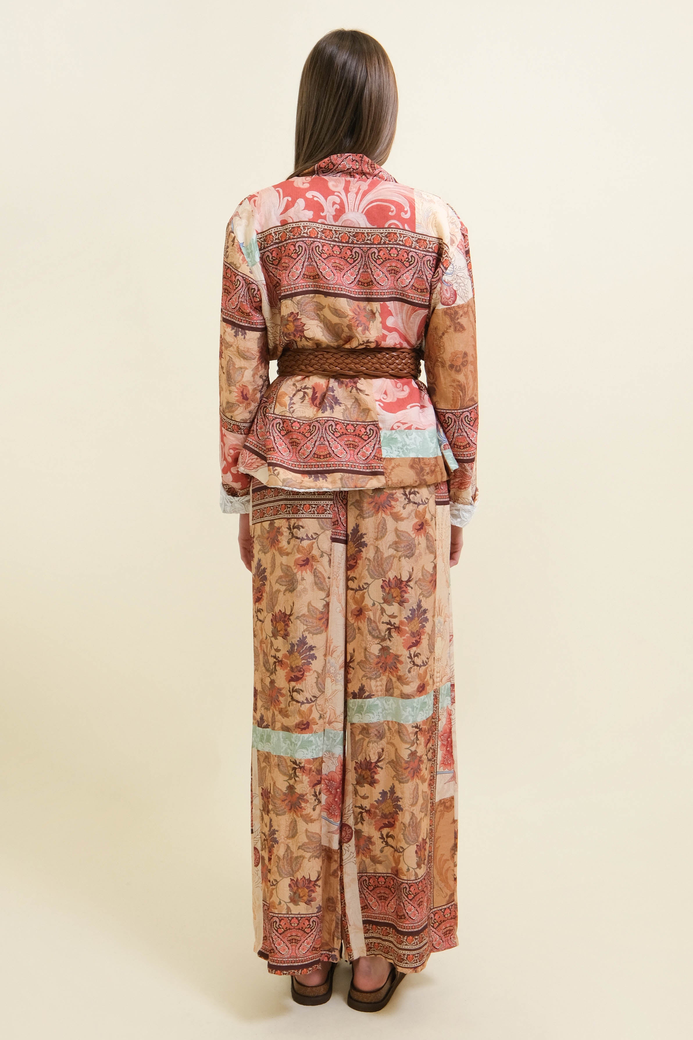 KIMONO FALL LEAVES