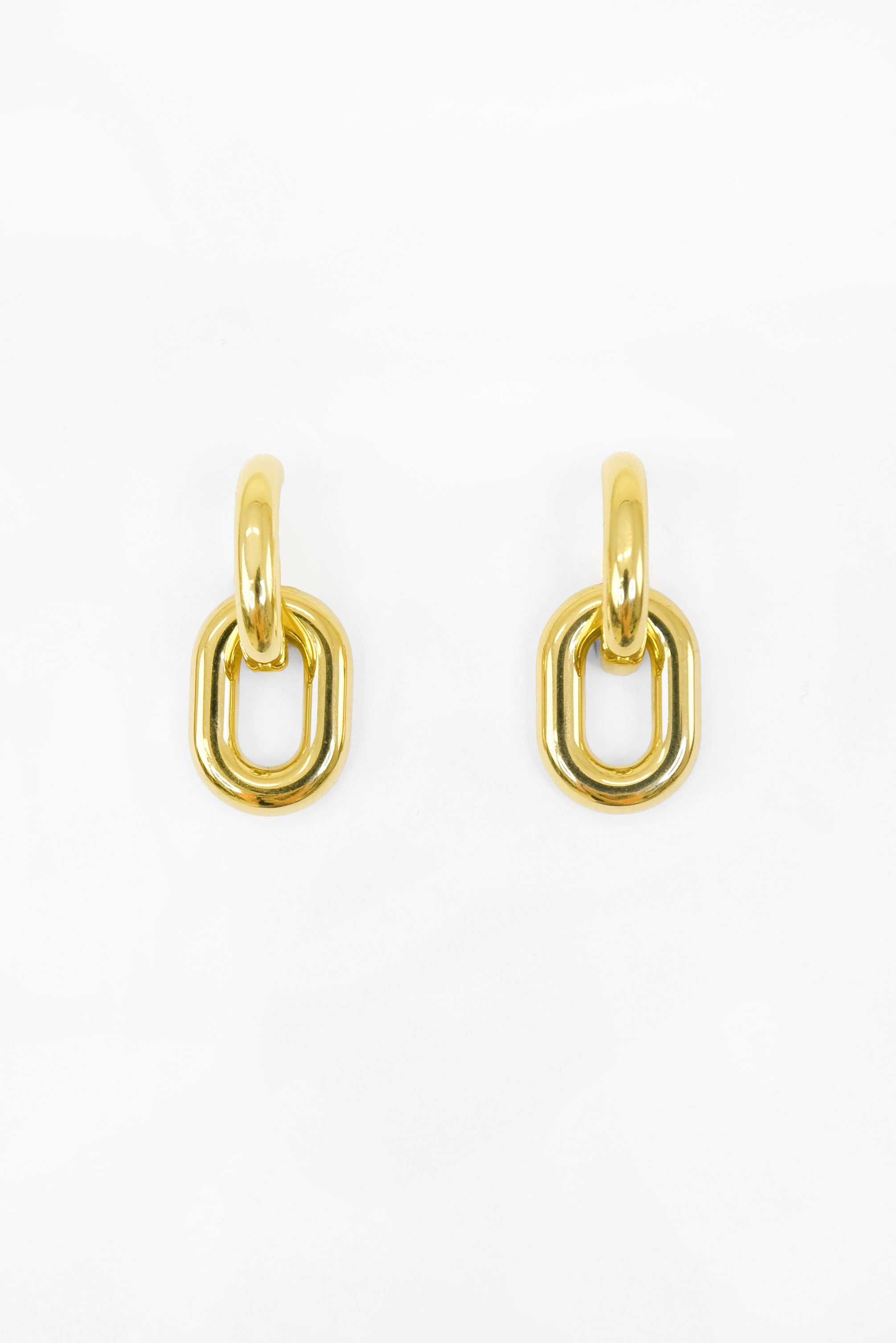 ORECCHINI DOUBLE CHAIN