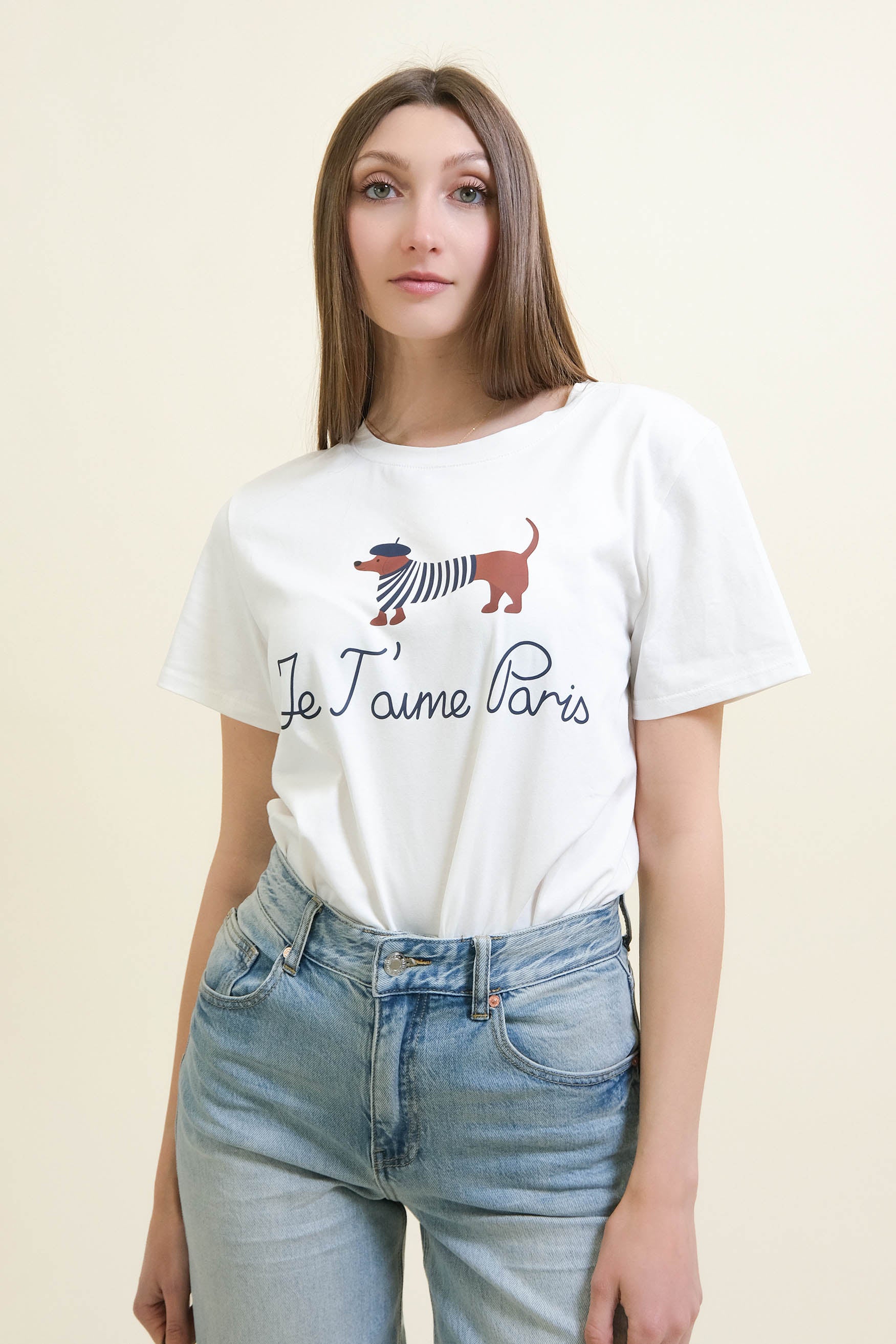 T-SHIRT "JE T'AIME PARIS"