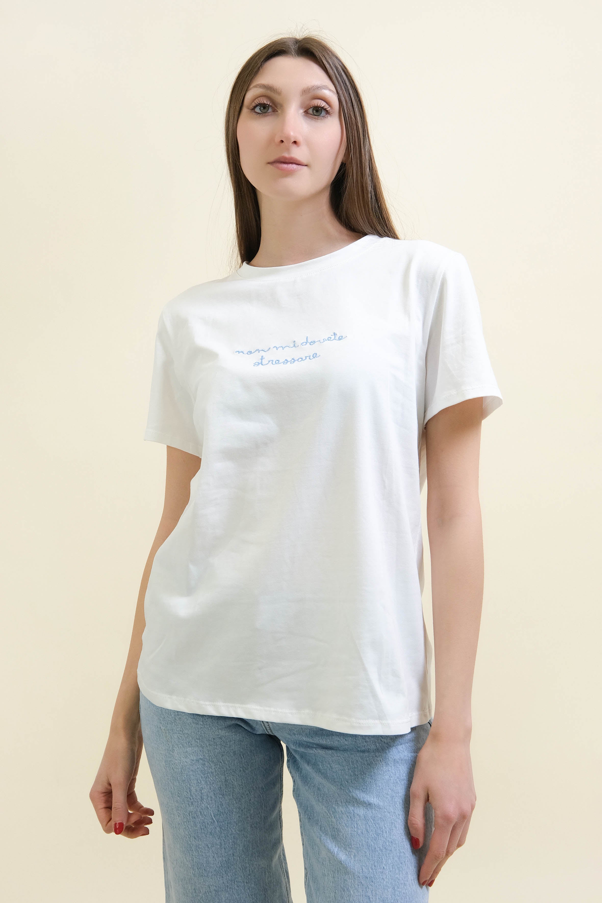 T-SHIRT "NON MI DOVETE STRESSARE"