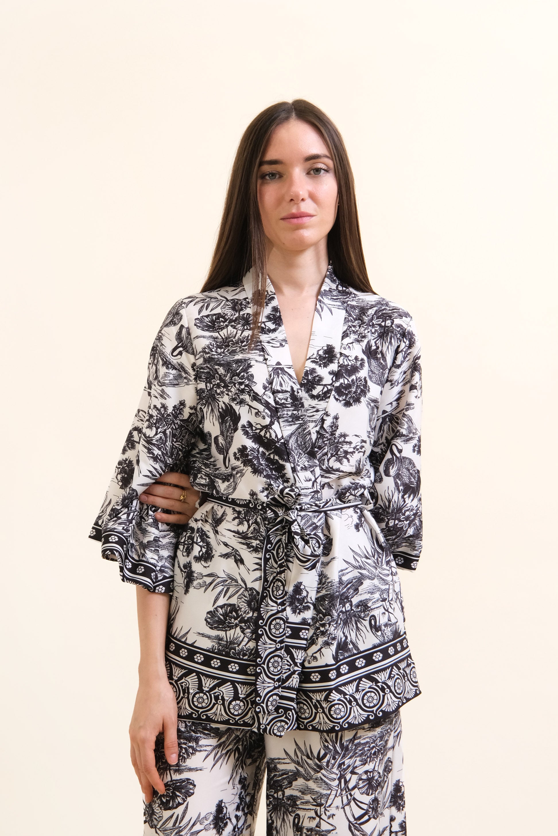 KIMONO BLUE INK