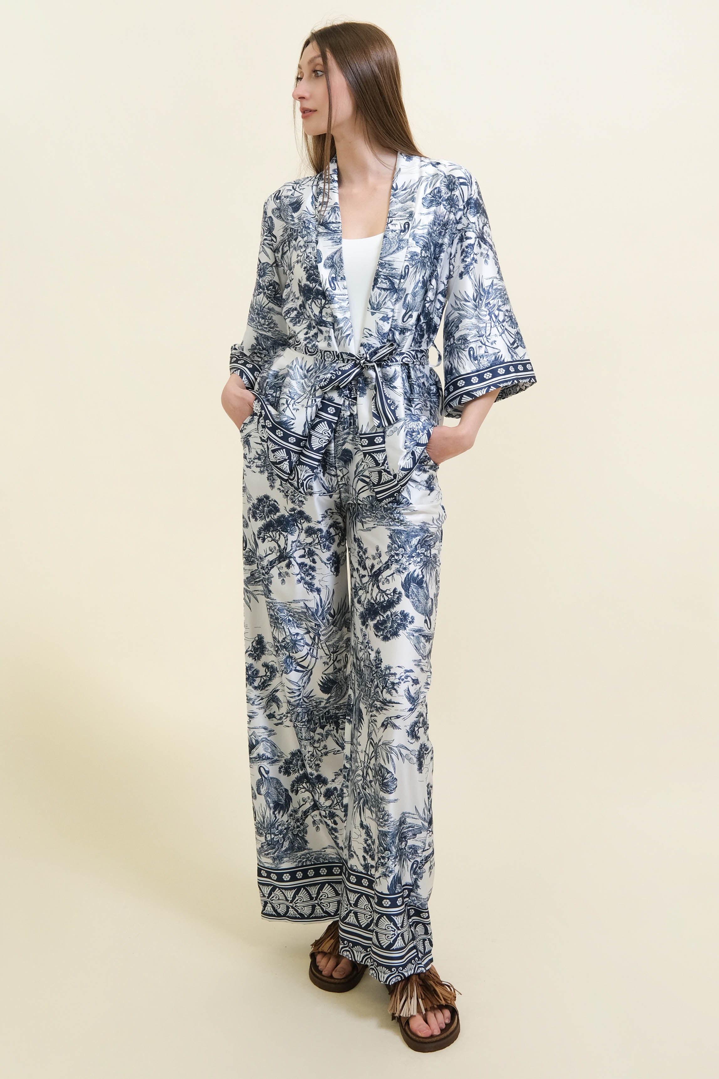 KIMONO BLUE INK
