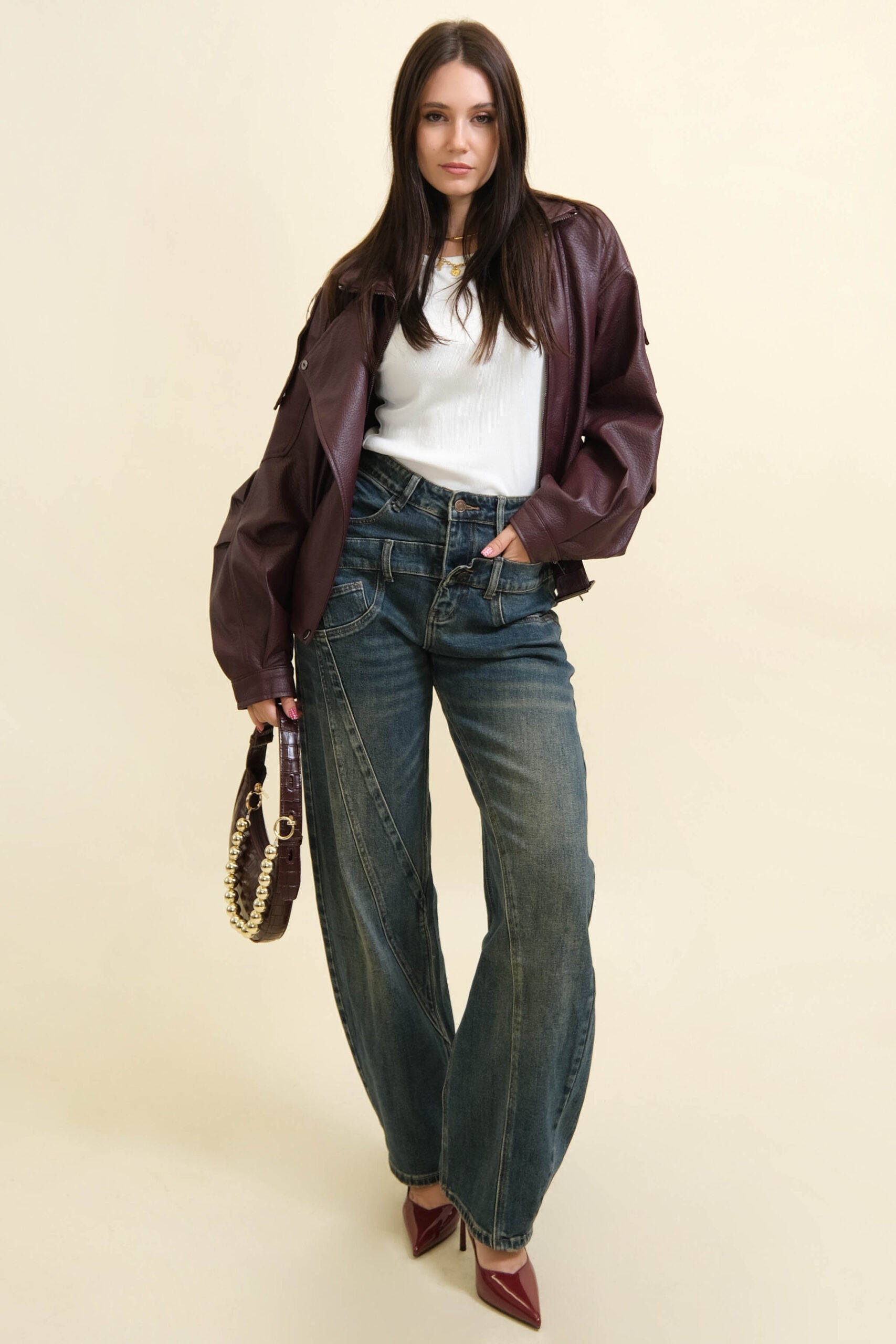 JEANS PATCH FIT