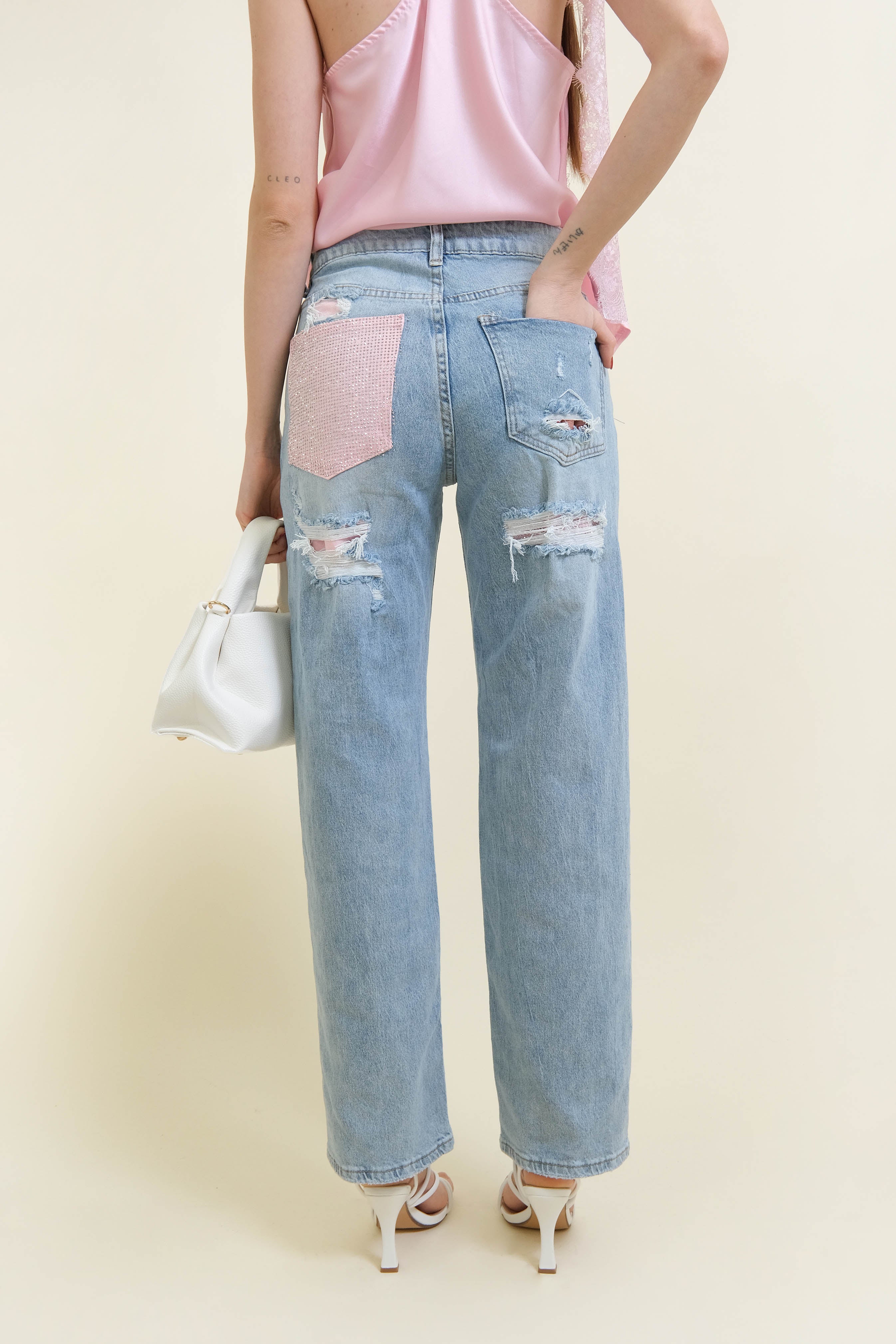 JEANS PINK SPARK