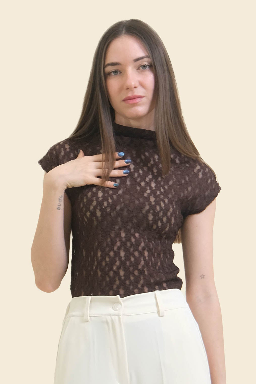 MAGLIETTA PIZZO ROSE'