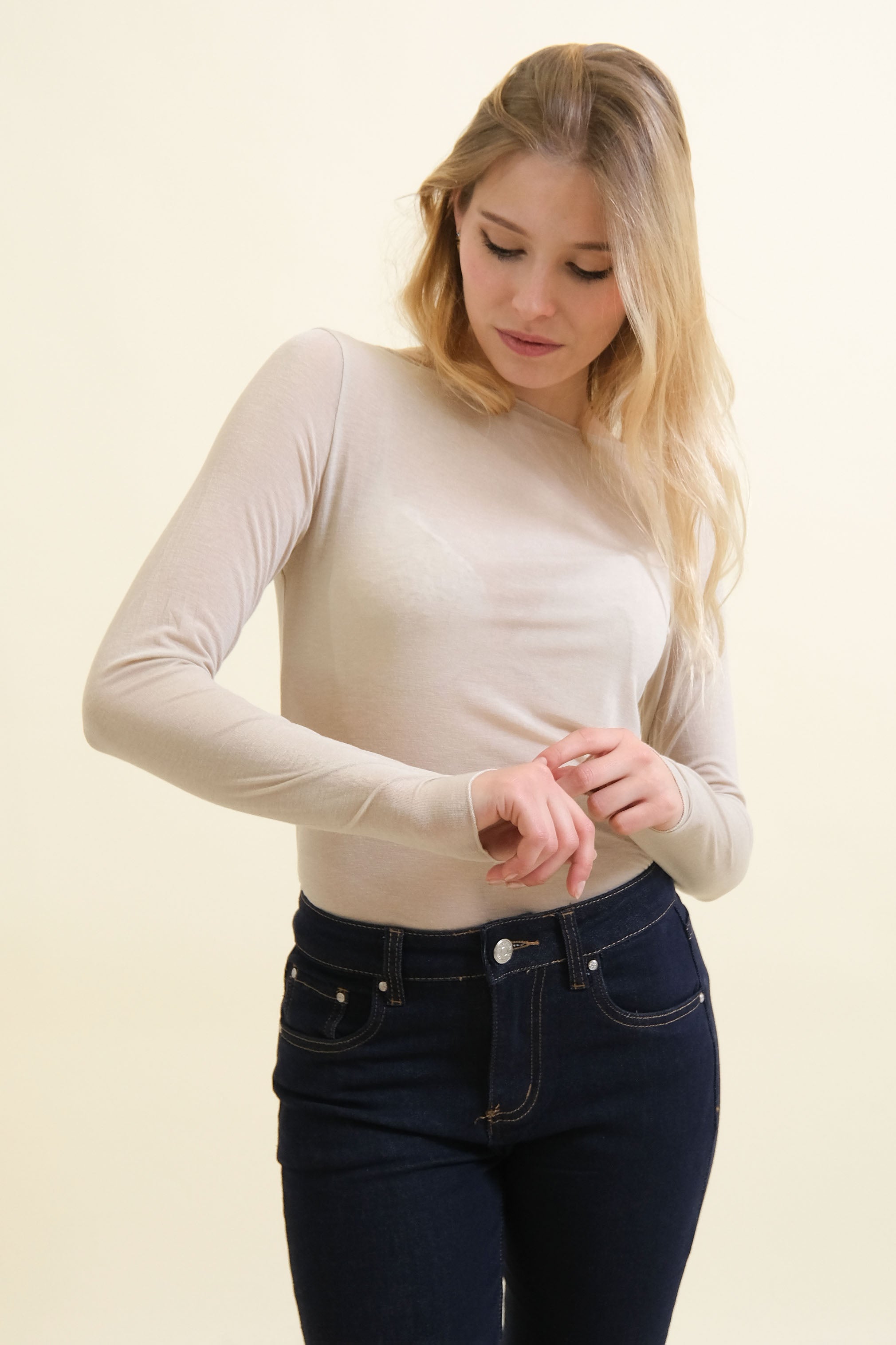 MAGLIETTA MISTO CASHMERE