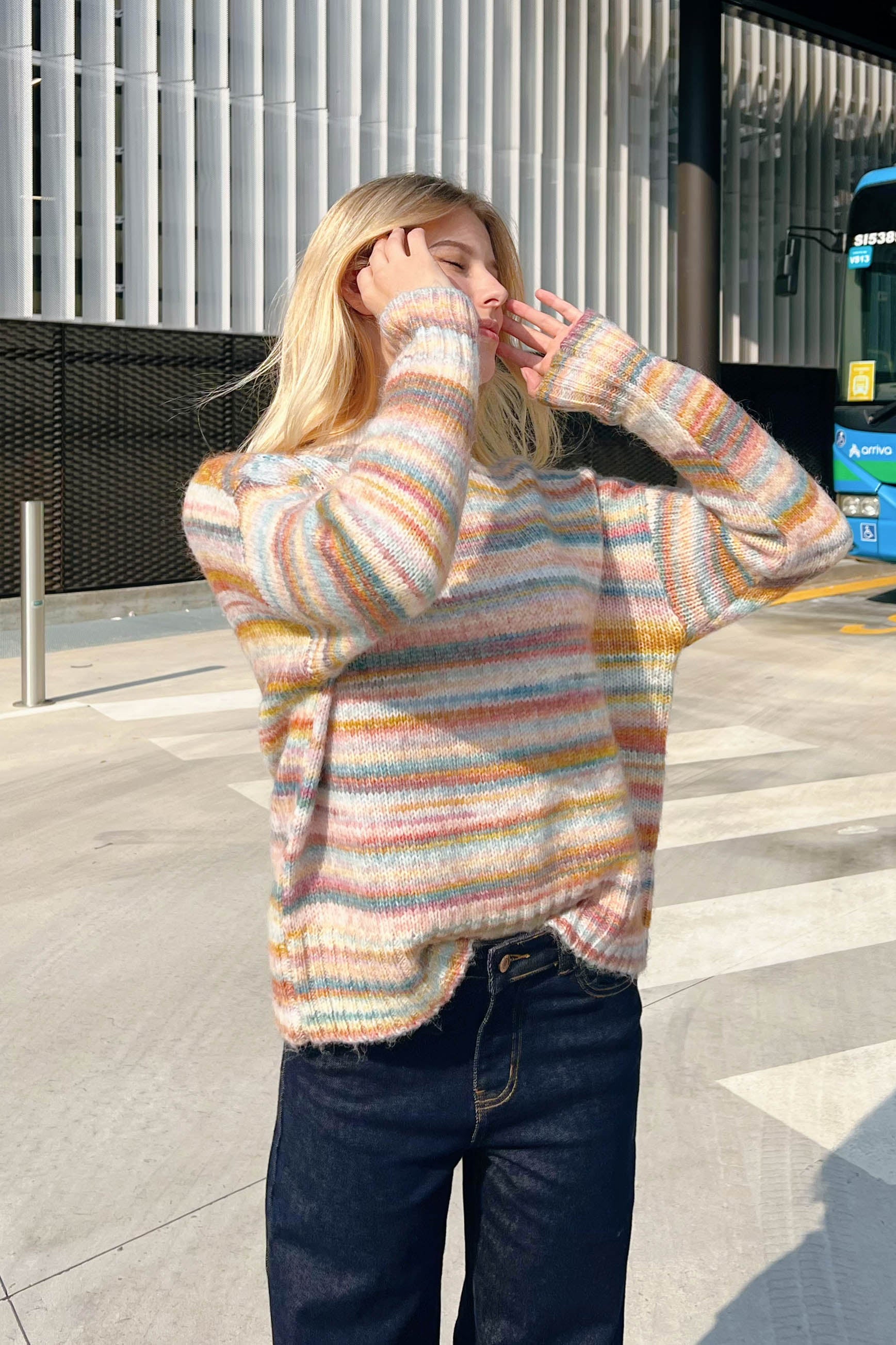 MAGLIONE FUZZY TONES