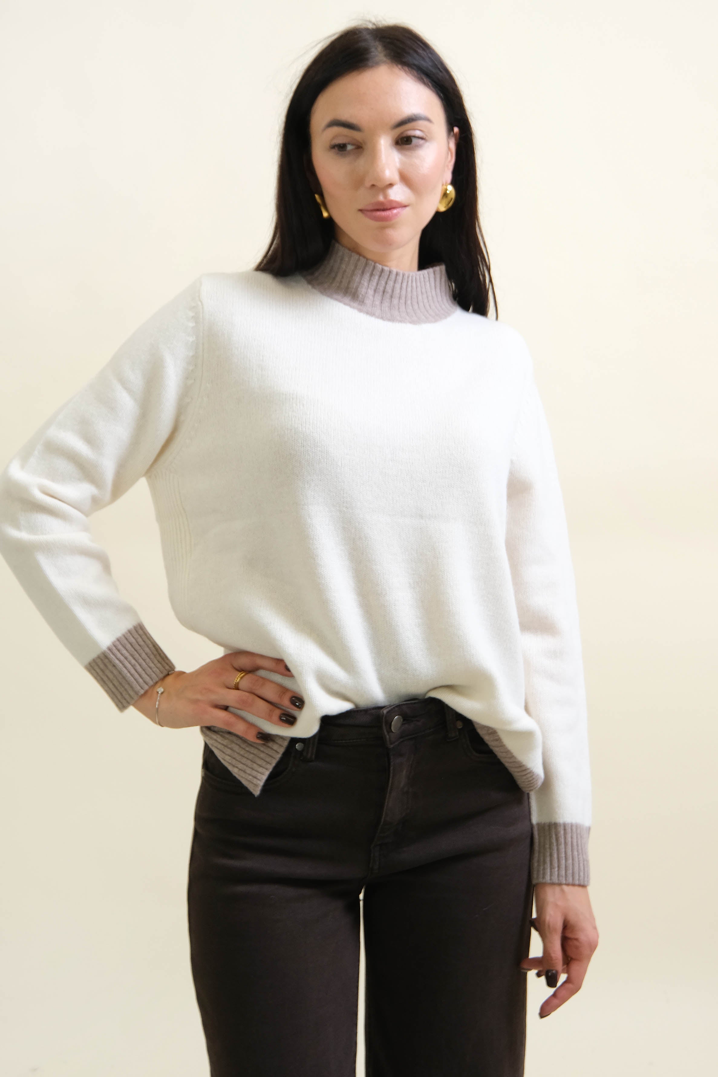 MAGLIONE TRUE 100%LANA