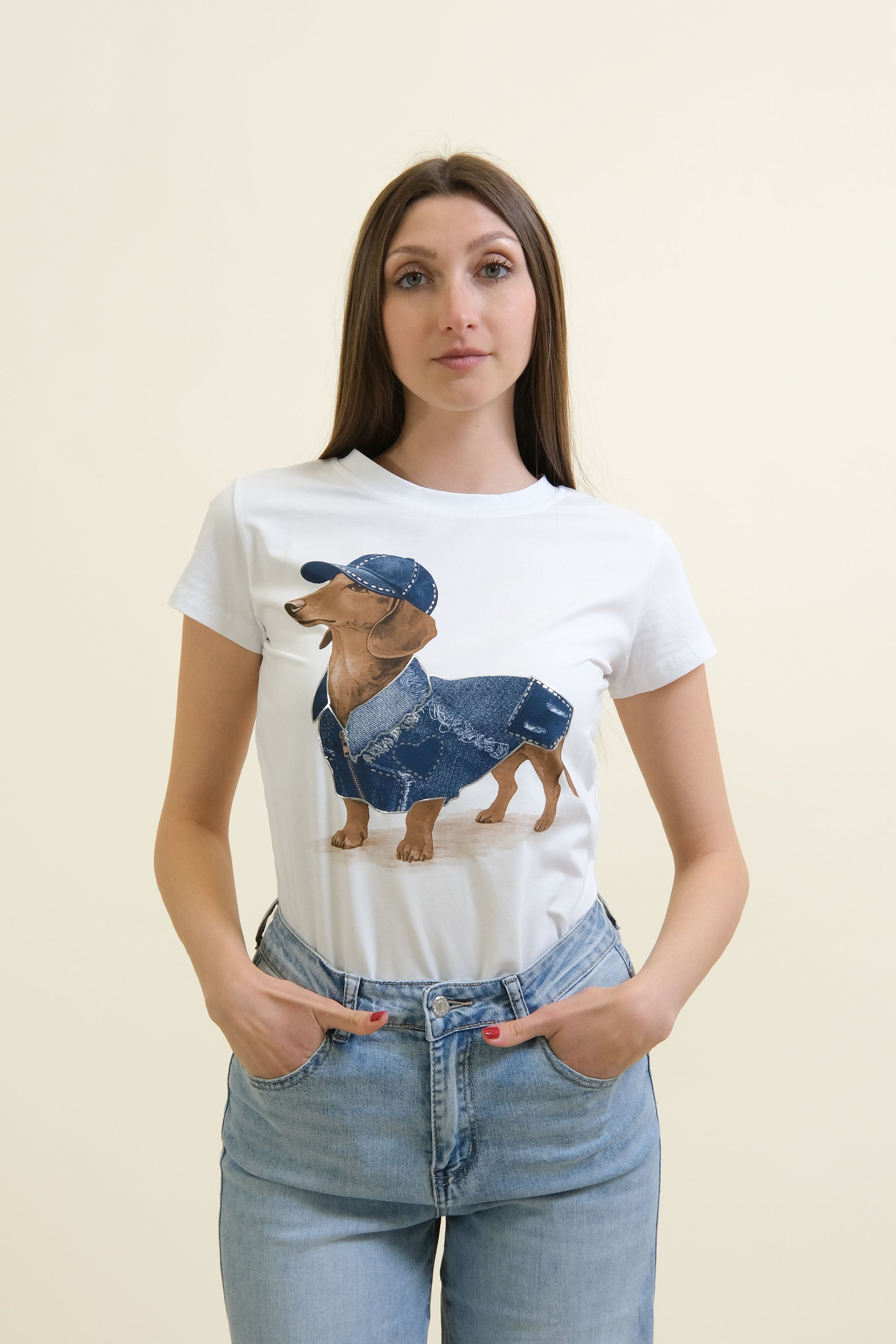 T-SHIRT BASSOTTO CHIC