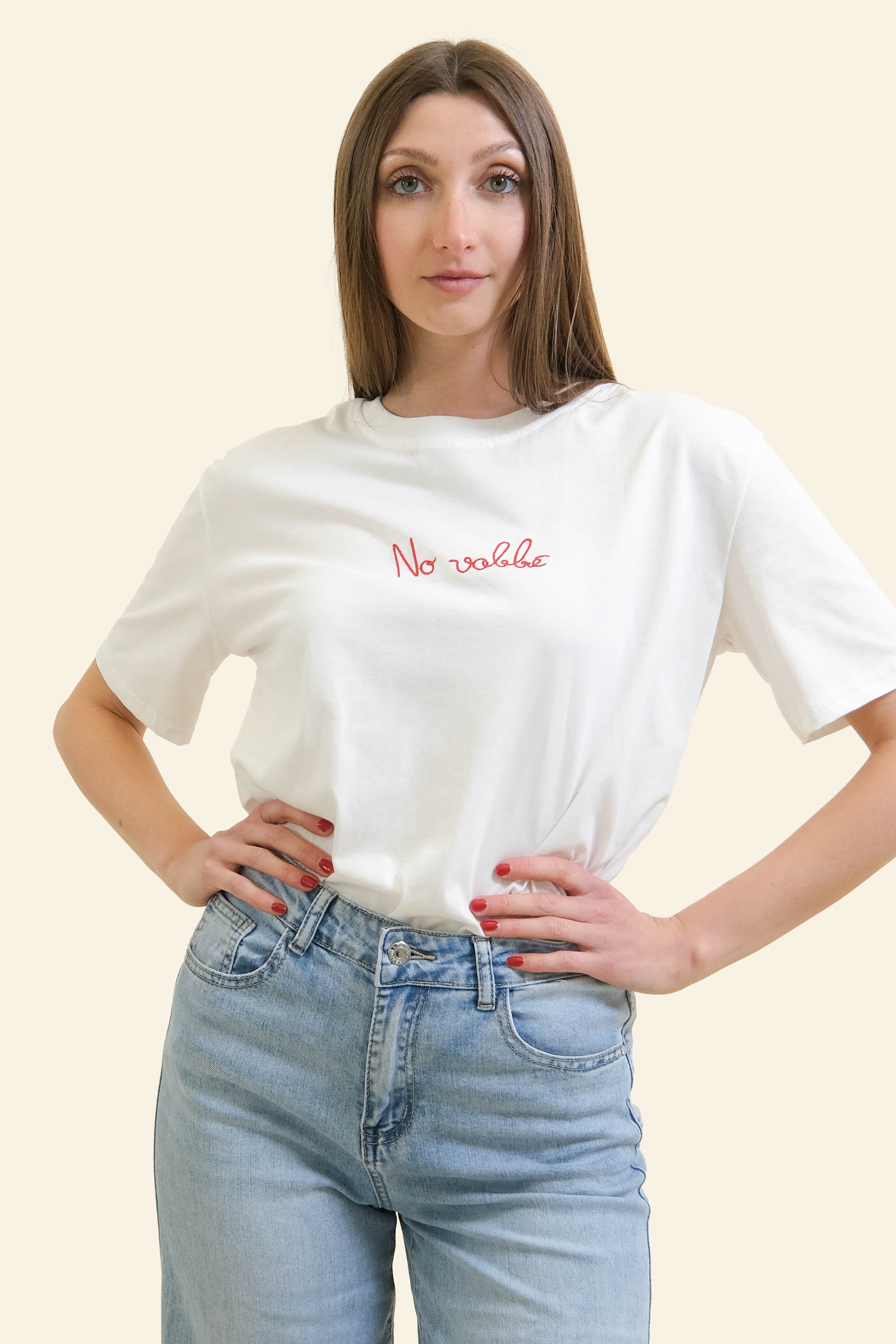 T-SHIRT "NO VABBE"