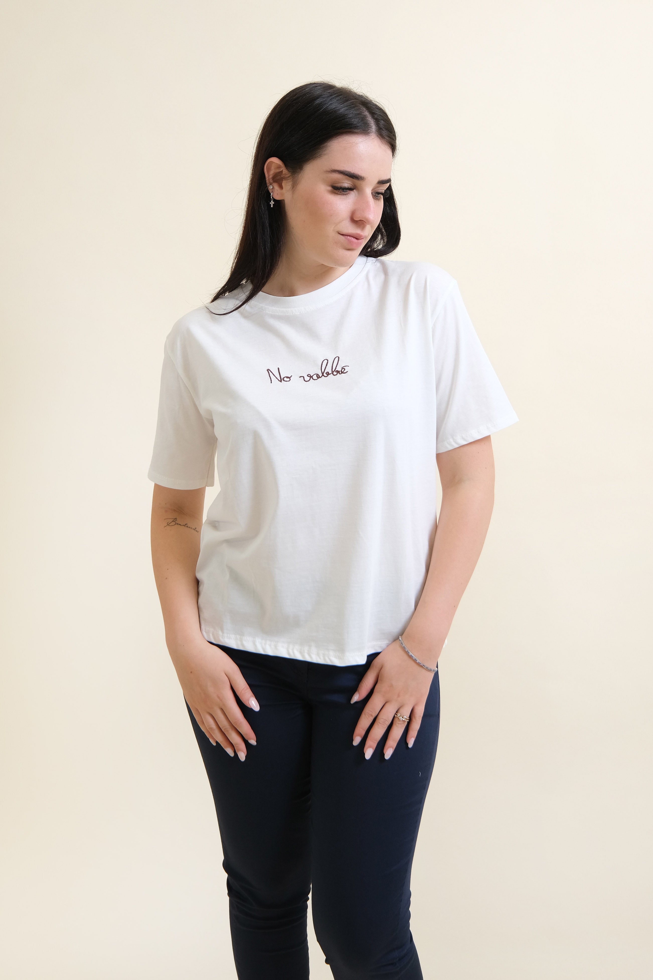T-SHIRT "NO VABBE"