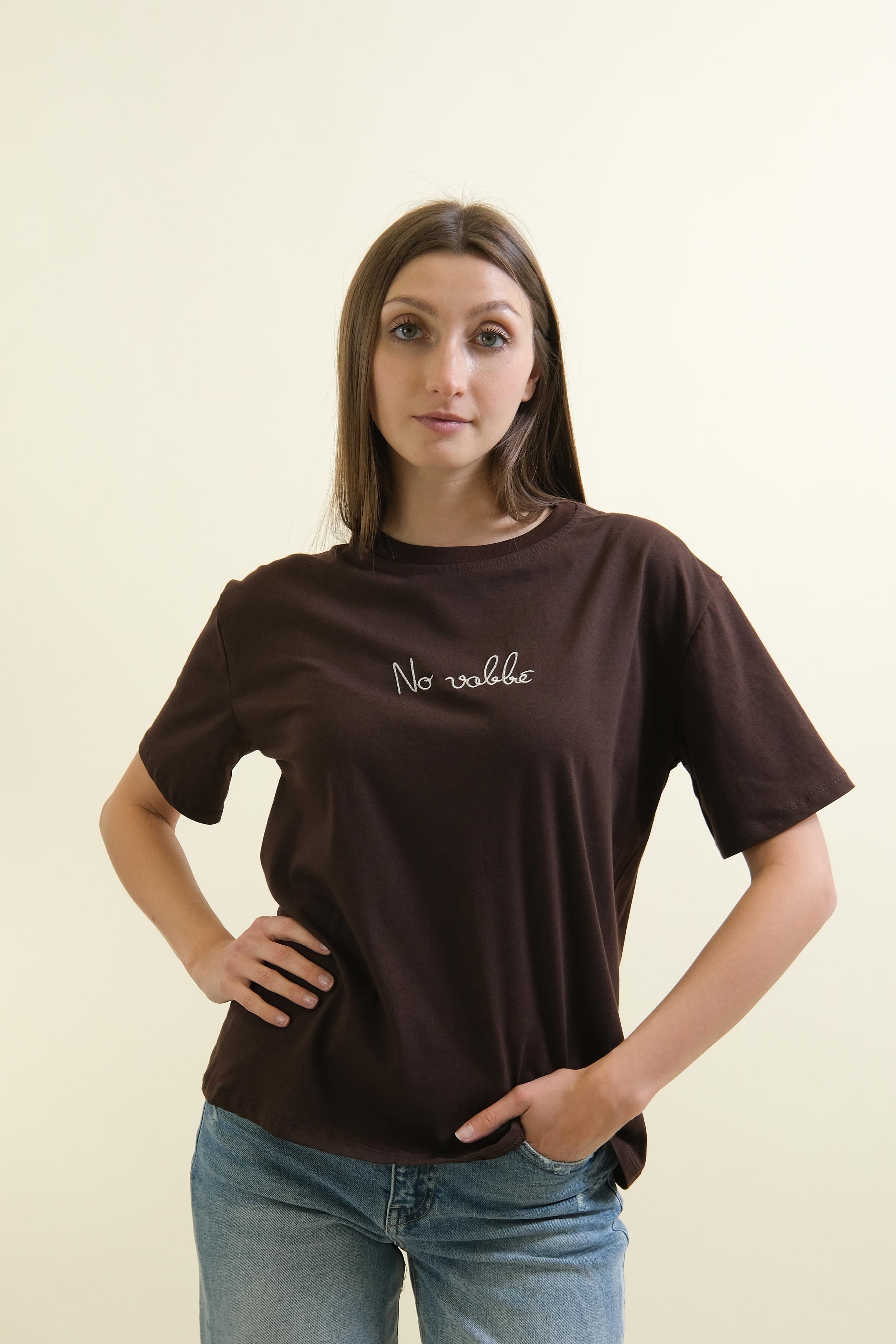 T-SHIRT "NO VABBE"