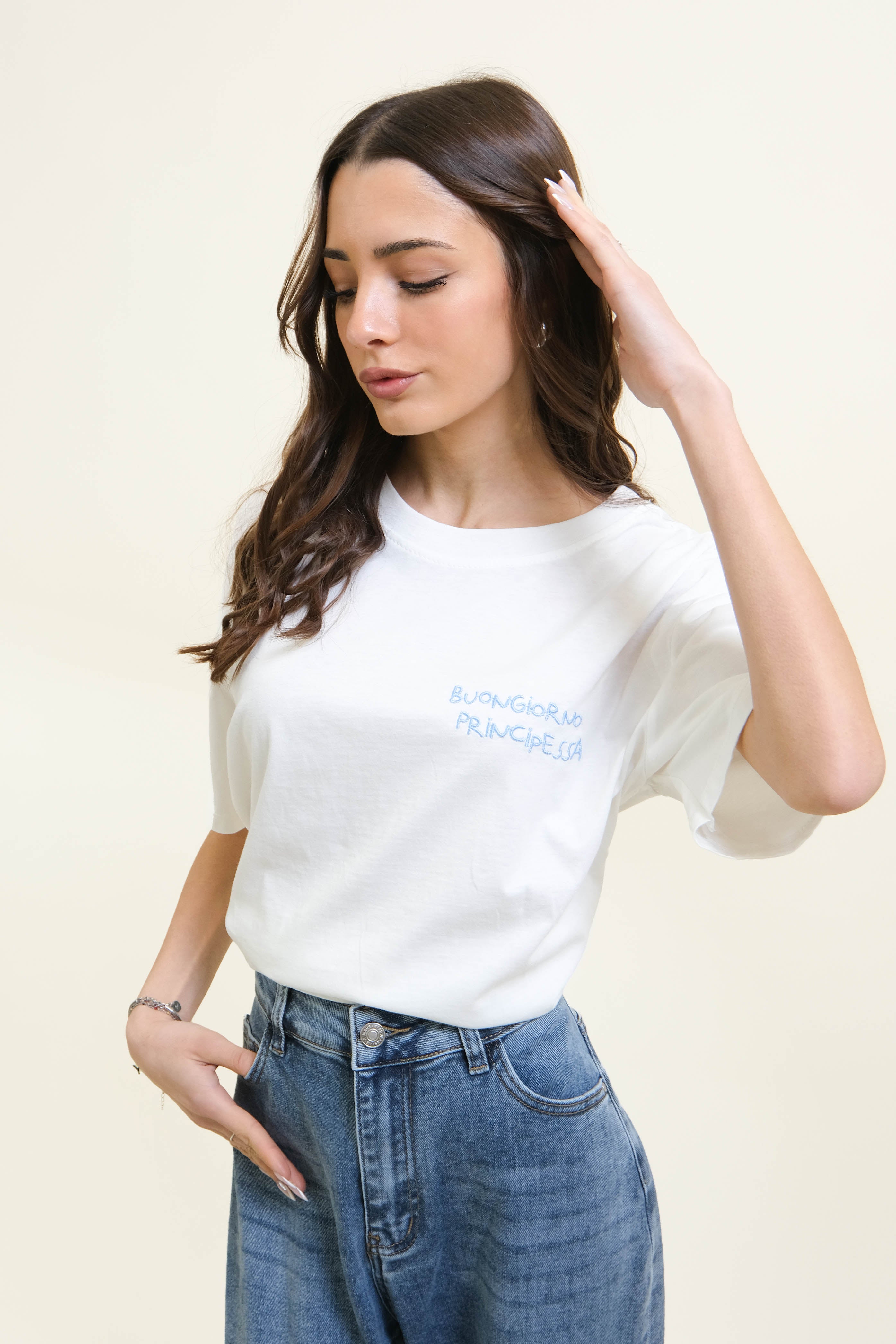 T-SHIRT "BUONGIORNO PRINCIPESSA"