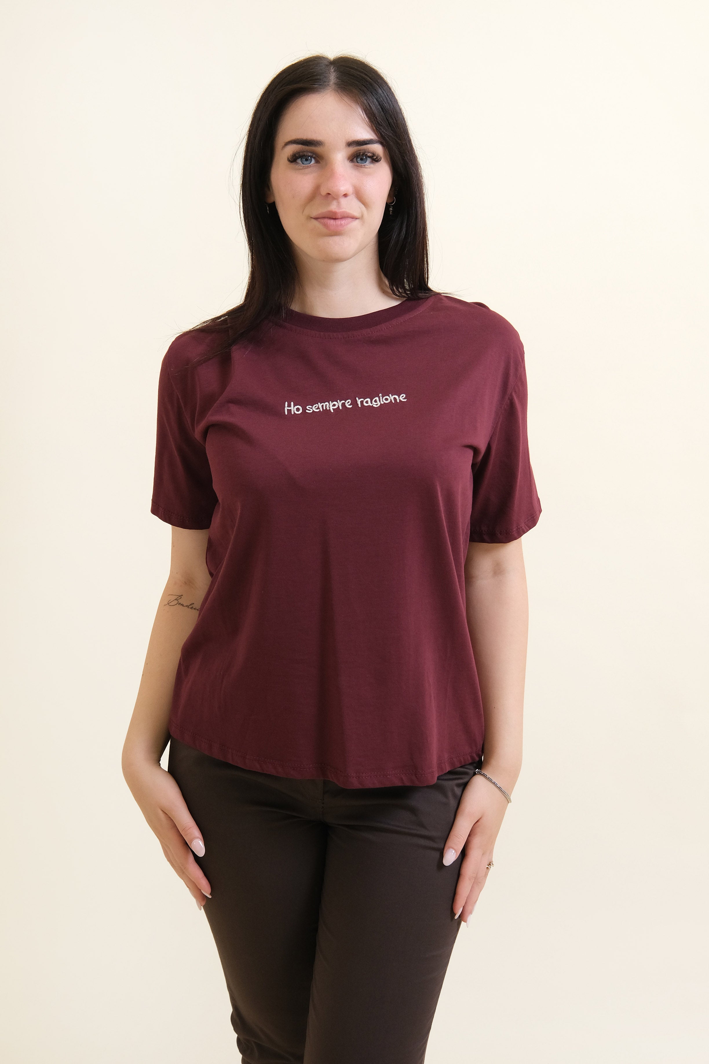 T-SHIRT "HO SEMPRE RAGIONE"