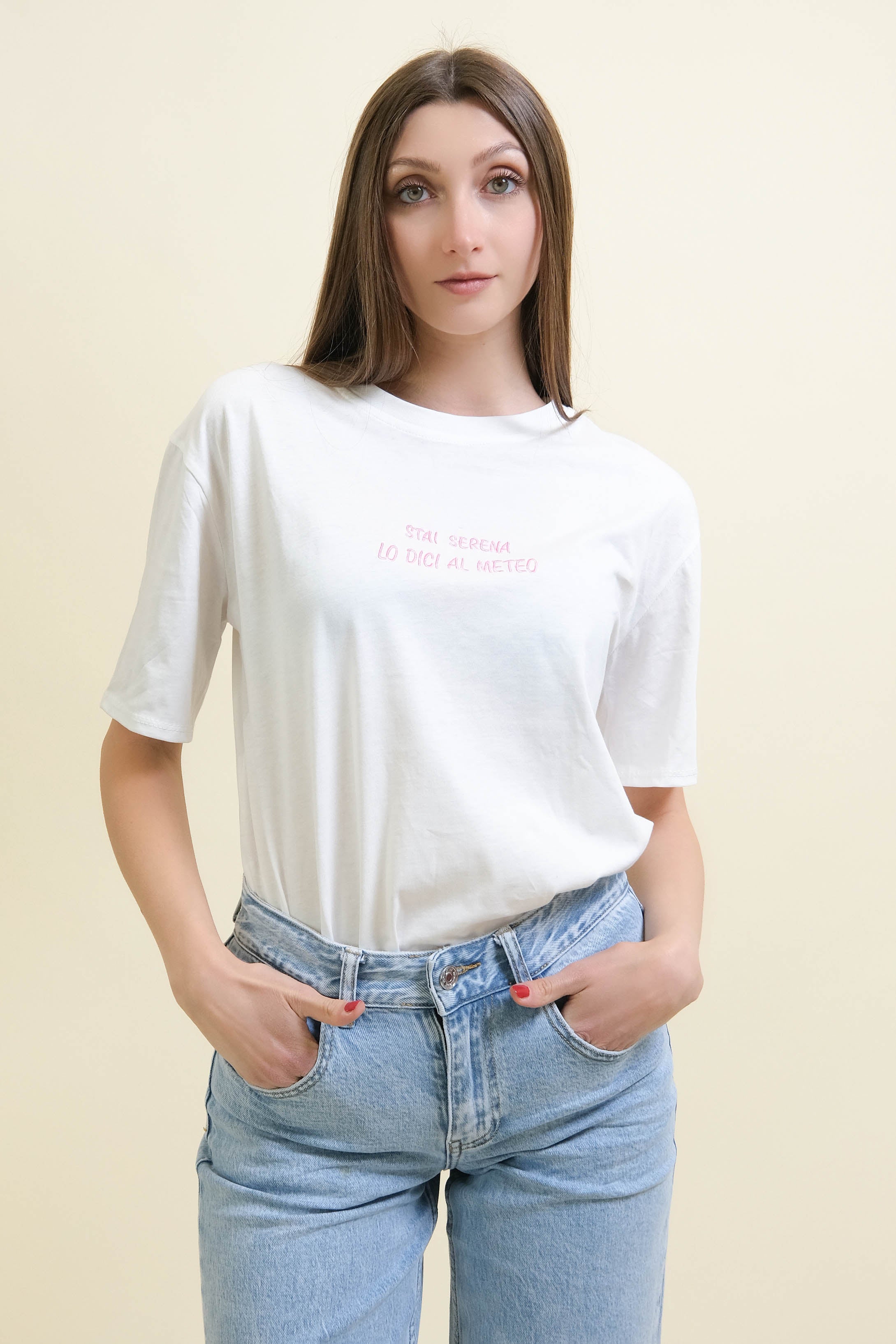 T-SHIRT "STAI SERENA LO DICI AL METEO"