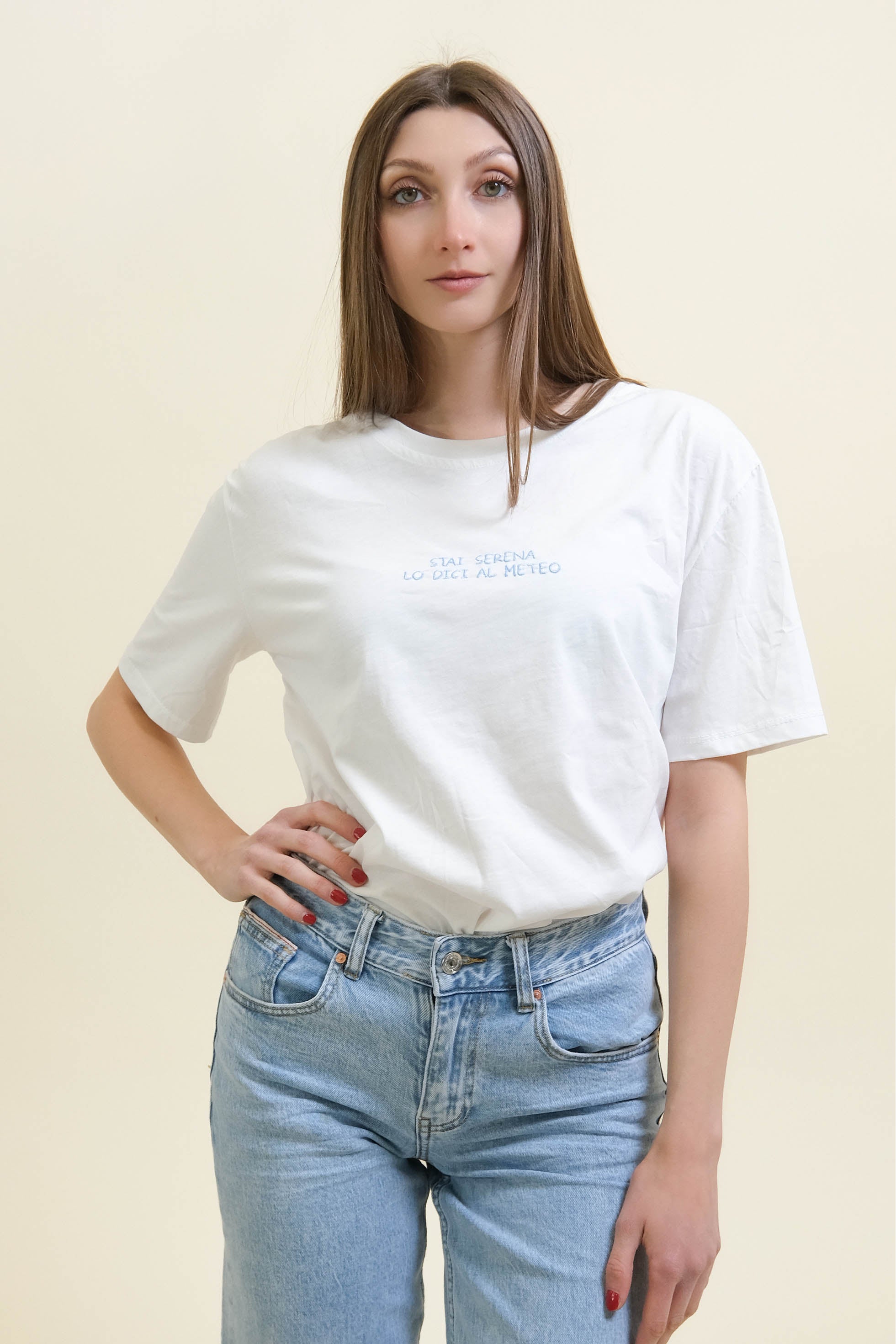 T-SHIRT "STAI SERENA LO DICI AL METEO"