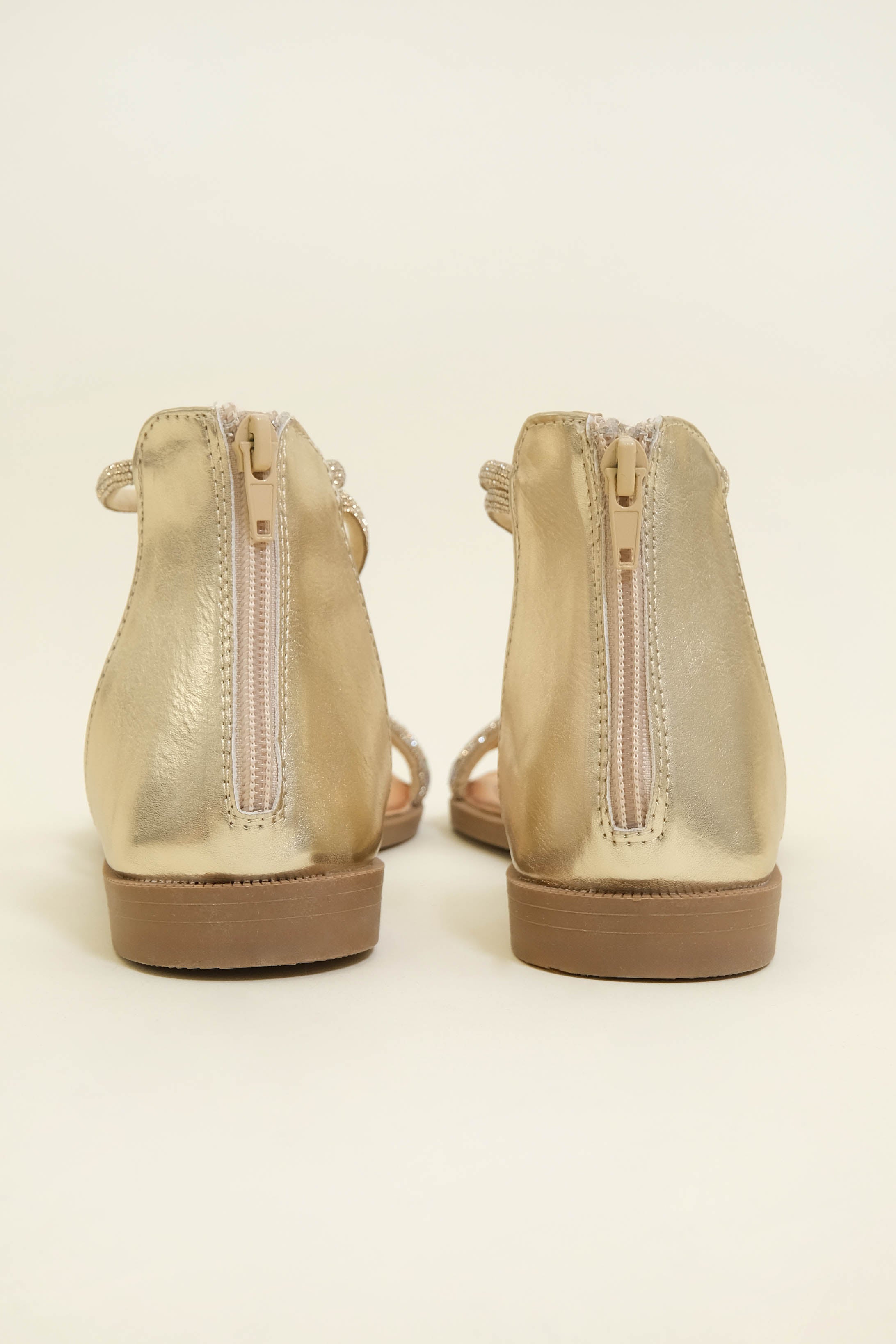 SANDALI FLAT STRASS