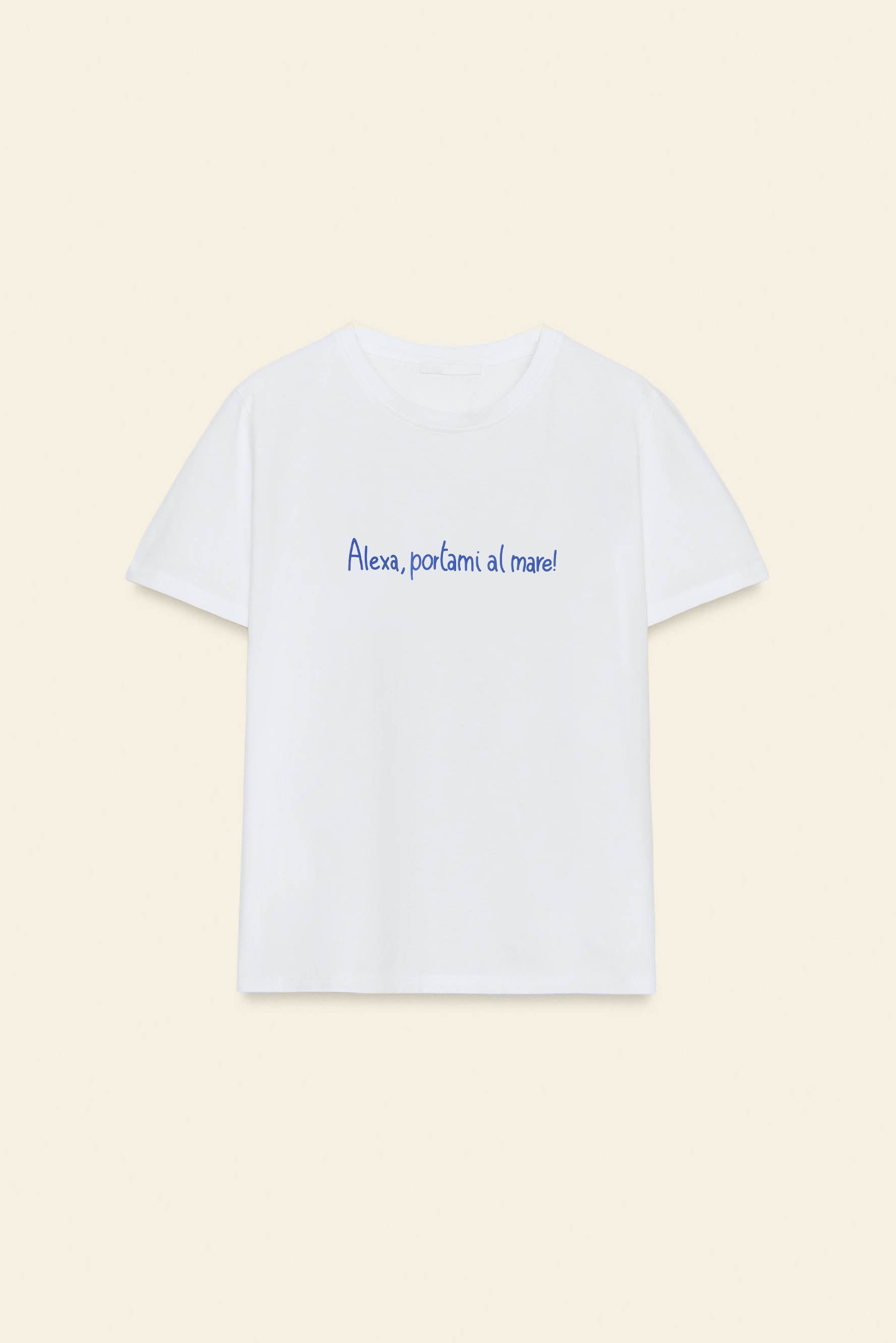 T-SHIRT "ALEXA, PORTAMI AL MARE!"