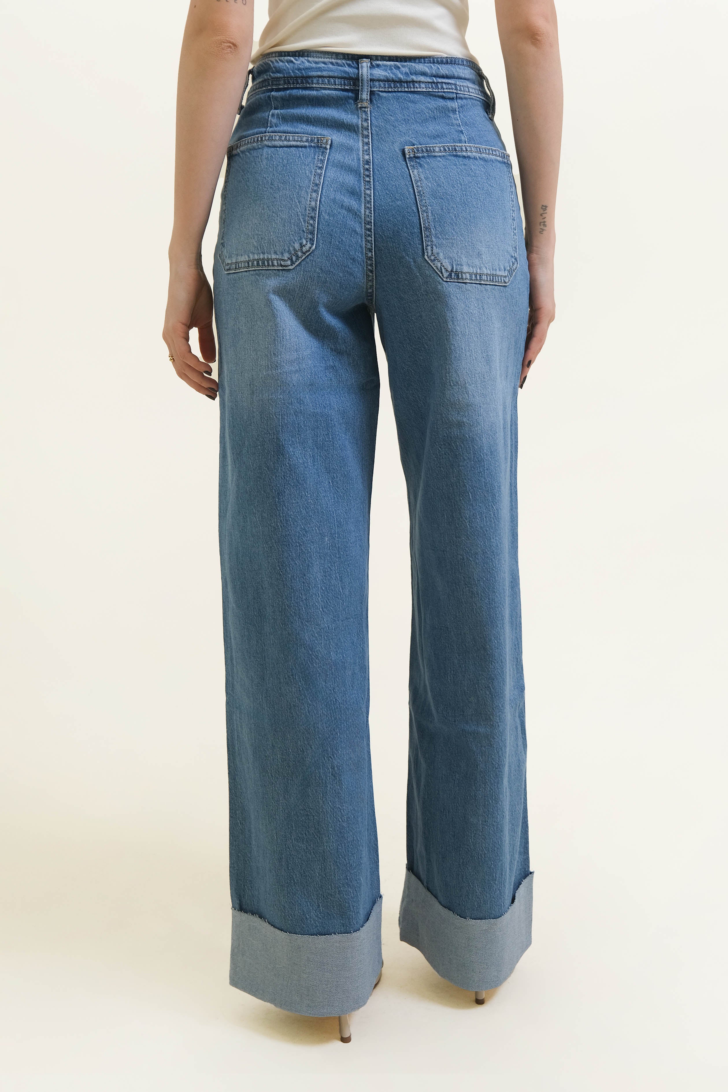 JEANS RISVOLTO CHILL